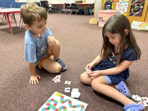 La Casa Preschool Kids playing